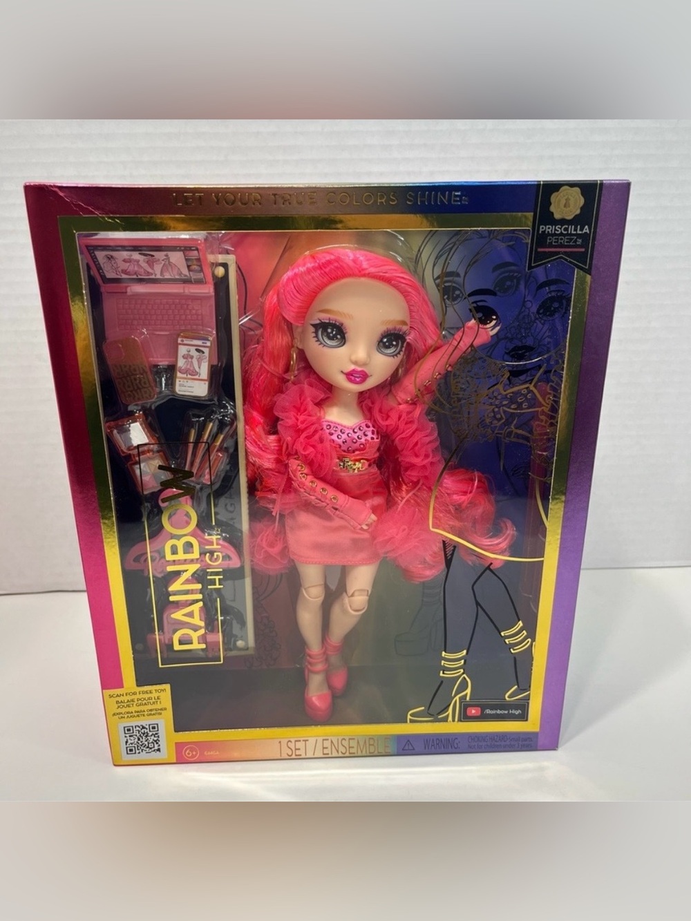 RAINBOW HIGH DOLL Priscilla Perez NWT
